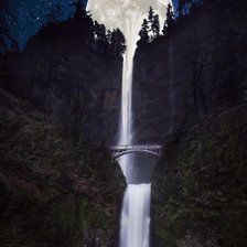 Схема вышивки «Тающая луна»