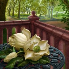 Схема вышивки «Магнолии»