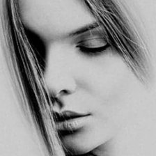 Схема вышивки «profilo donna»