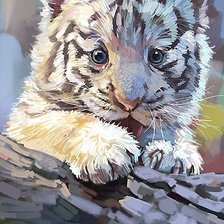 Схема вышивки «мир животных»