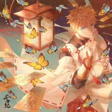 Схема вышивки «Naruto»