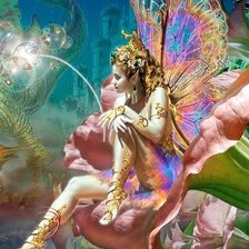 Схема вышивки «Harem Fairy»