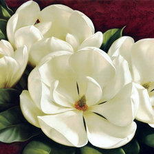 Схема вышивки «Магнолии Игоря Левашова»