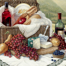 Схема вышивки «Пикник»