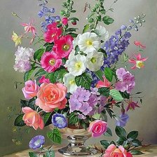 Схема вышивки «натюрморт»