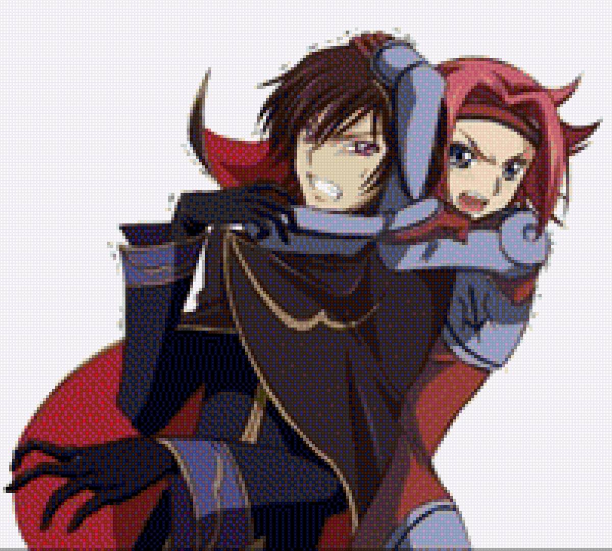 Code_Geass_Lelouch_Kallen - lelouch, kallen - предпросмотр