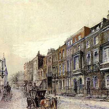 Схема вышивки «Бейкер стрит»