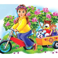 Схема вышивки «Детская»