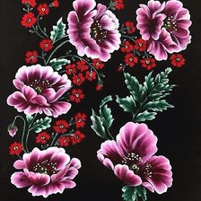 Схема вышивки «роспись»