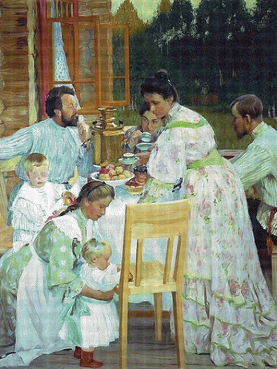 террасса - кустодиев - предпросмотр