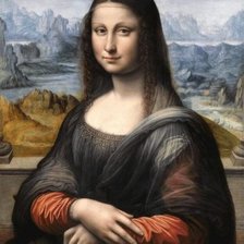 Схема вышивки «mona liza»