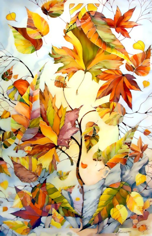 витраж 70 цветов - оригинал