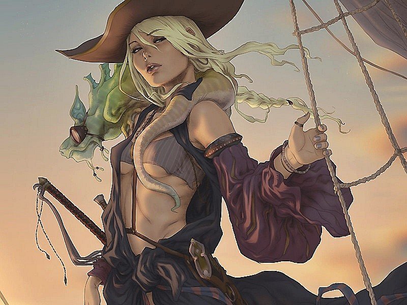 Девушка - оригинал