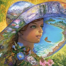 Схема вышивки «Анатолийские бесконечные места, шляпа»