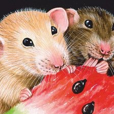 Схема вышивки «Гурманы»