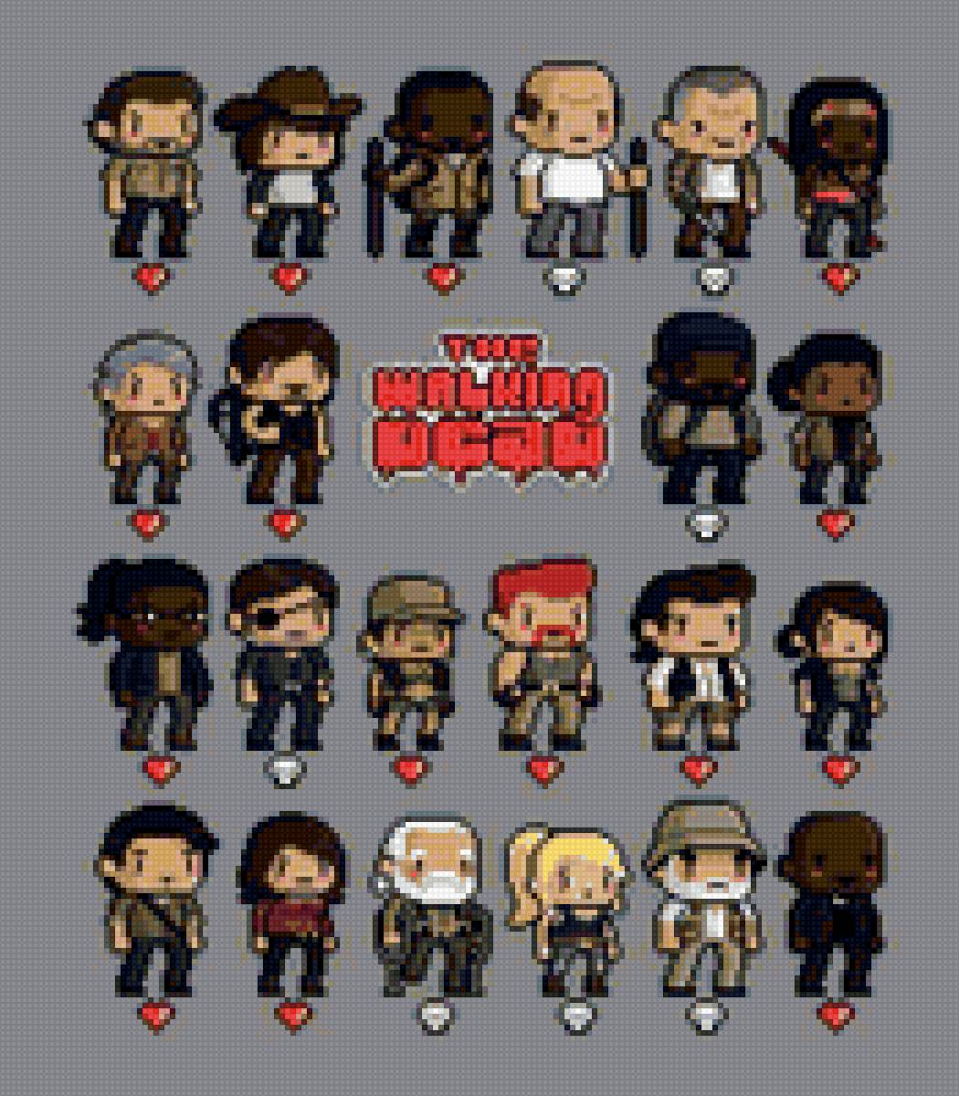 Ходячие арт - ходячие сериал - предпросмотр