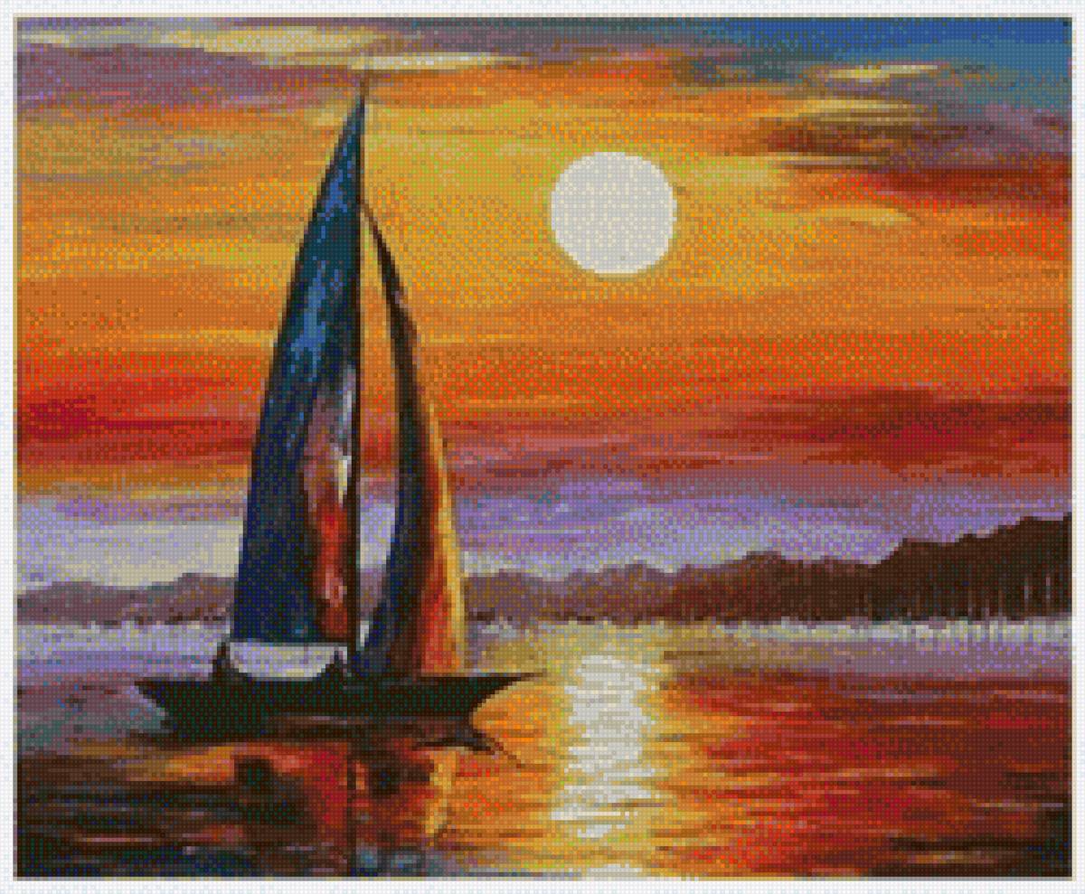 Tramonto - mare - предпросмотр