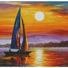 Схема вышивки «Tramonto»