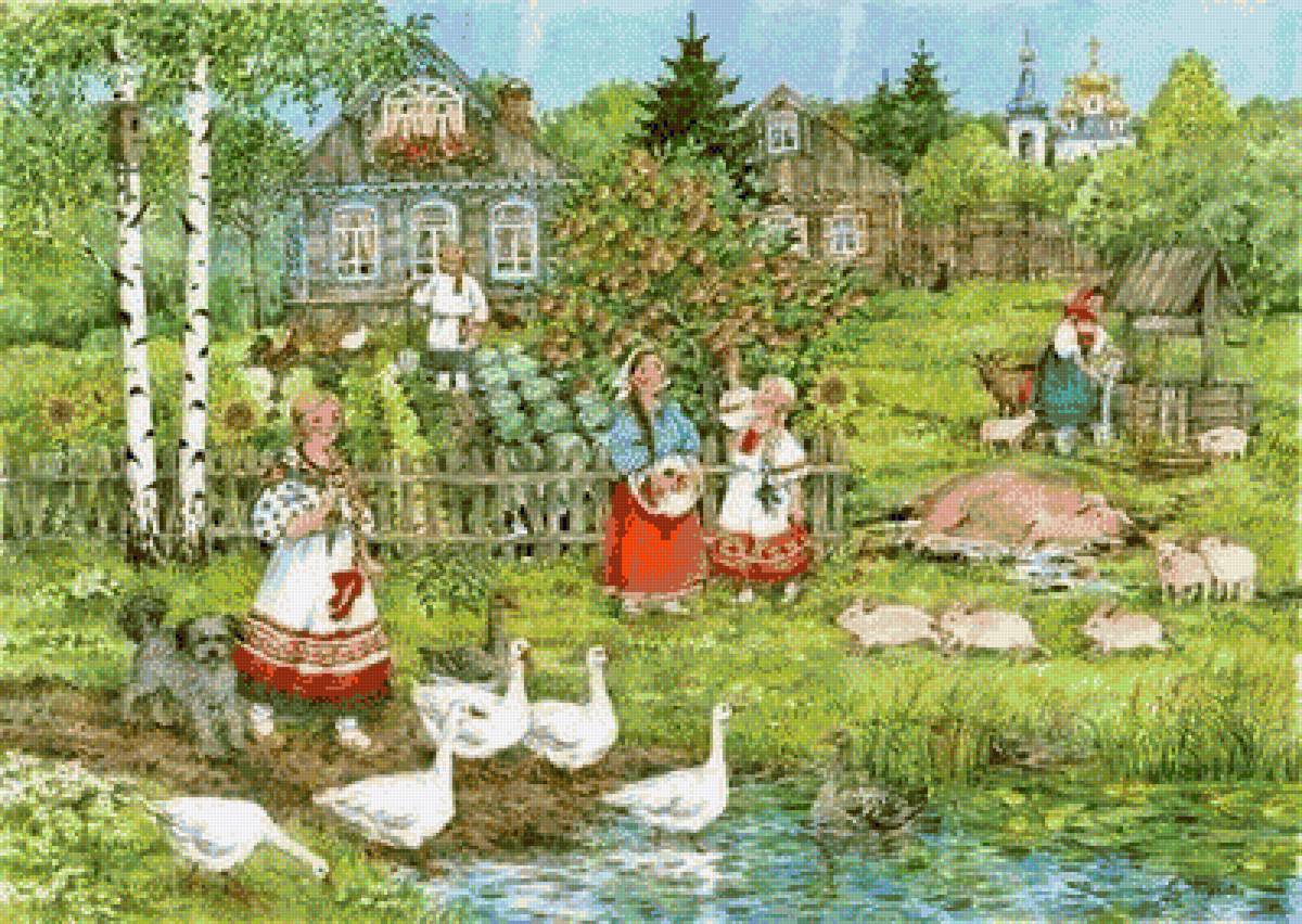 уварова гуси поросята - гуси, поросята, уварова - предпросмотр