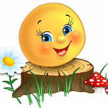 Схема вышивки «колобок»