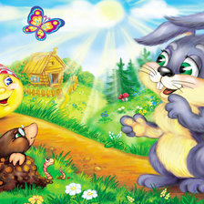 Схема вышивки «колобок»