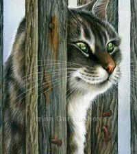 Схема вышивки «мечтатель»