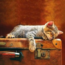 Схема вышивки «Устал»