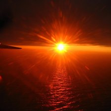 Схема вышивки «Восход солнца»