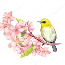 Схема вышивки «весенняя»