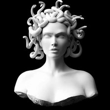 Схема вышивки «Медуза Горгона»