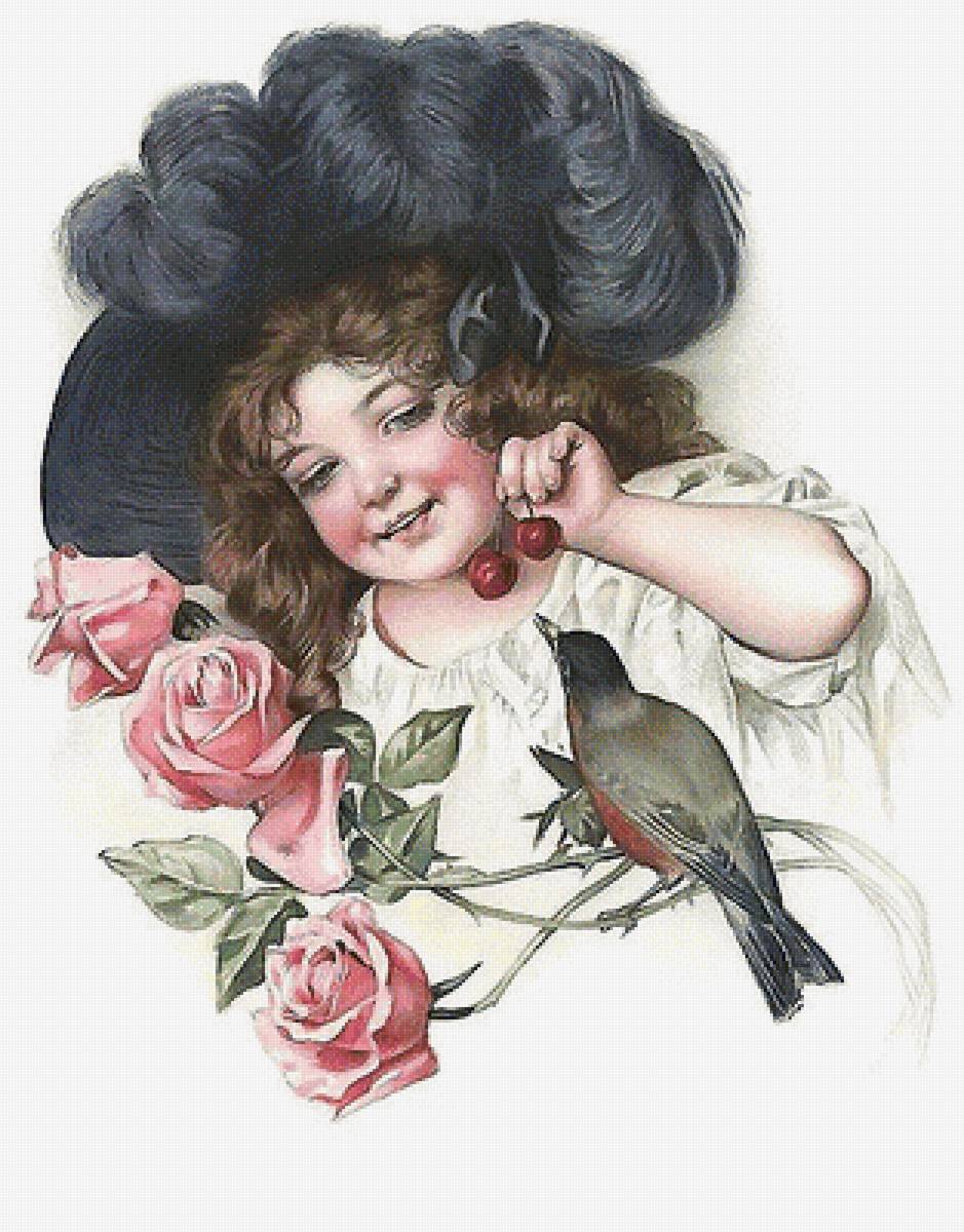 ретро открытка - предпросмотр