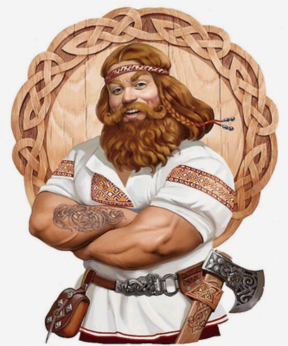 Русич - художник-иллюстратор доронина татьяна - предпросмотр