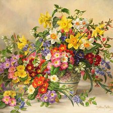 Схема вышивки «По картине Альберта Вильямса»