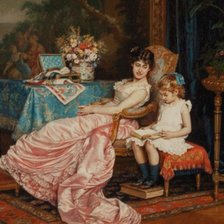 Схема вышивки «Книга для мами»