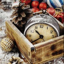 Схема вышивки «Время рождества»