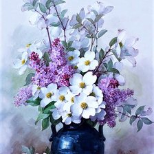 Схема вышивки «цветы 06»