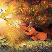 Схема вышивки «Финист ясный сокол»