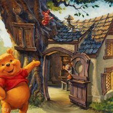 Схема вышивки «Вини Пух»