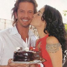 Схема вышивки «Наталья Орейро и Факундо Арана»