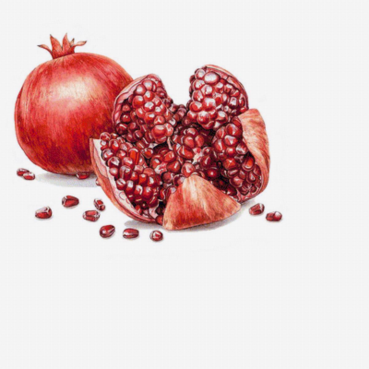 Гранаты - фрукты, для кухни - предпросмотр