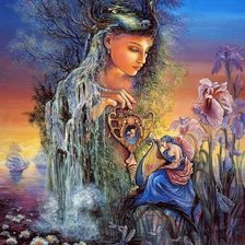 Схема вышивки «Ундина»