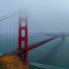 Схема вышивки «Мост»