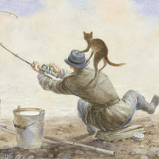 Схема вышивки «Улов»