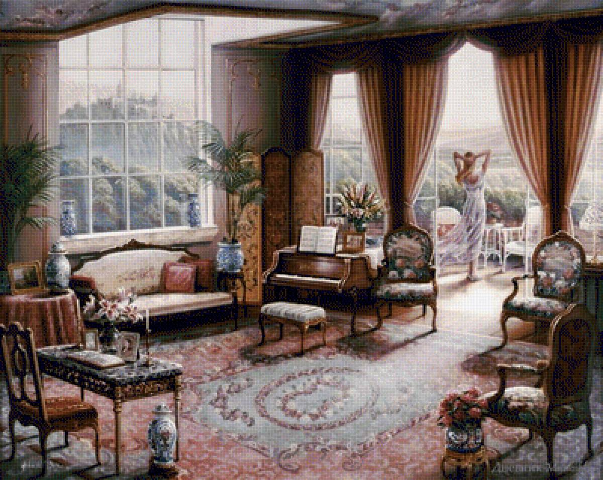 Вид на замок - предпросмотр