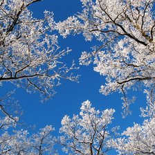 Схема вышивки «Небо»