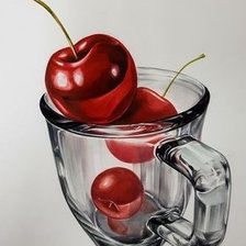 Схема вышивки «Вишни»