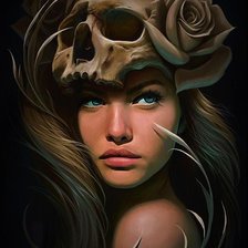 Схема вышивки «колдунья»