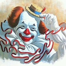 Схема вышивки «PAYASO CON SOMBRERO»