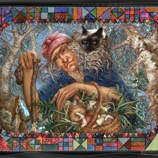 Схема вышивки «сказка»