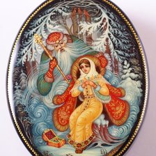 Схема вышивки «морозко»